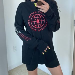 Daily Paper Large Black Long Sleeve